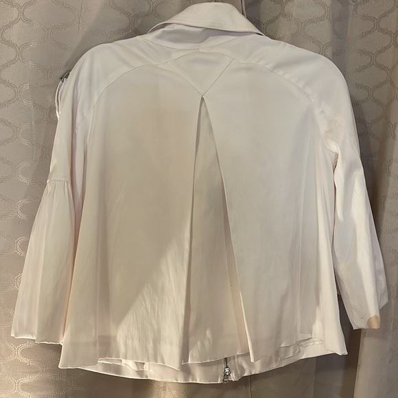 White Cache Blazer Cargo Pants Set - Picture 9 of 9